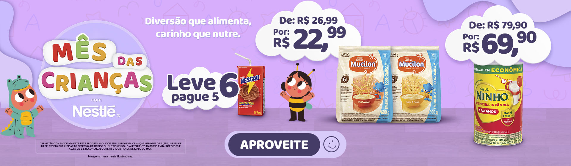 Mes das cliancas nestle 12/10